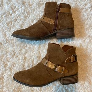 Crown Vintage suede booties